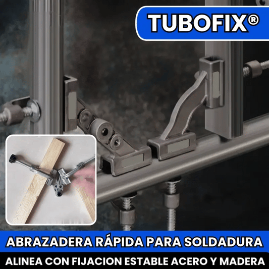 TUBOFIX® ABRAZADERA MULTIUSOS DE ANGULO RECTO PARA SOLDADURA Y CARPINTERÍA