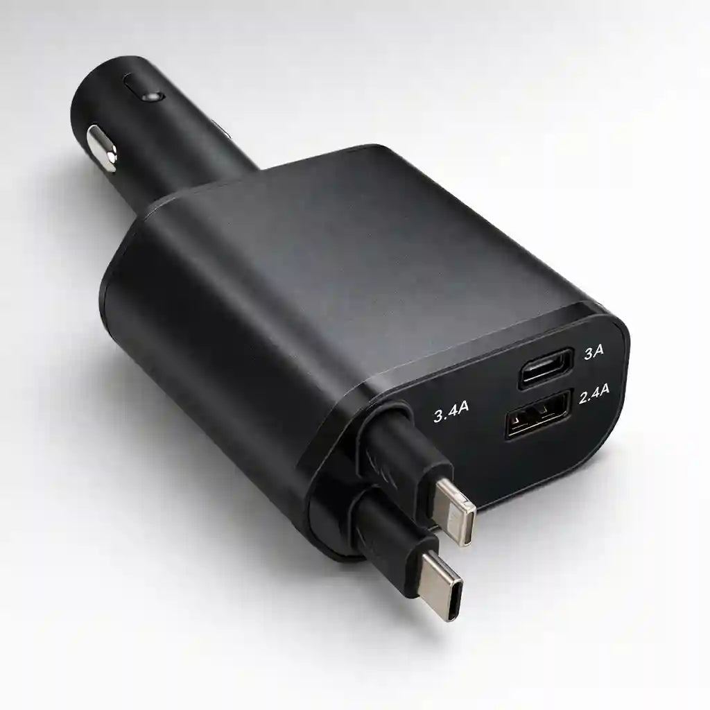 CARPRO® Cargador Para Carro 4 En 1 66w