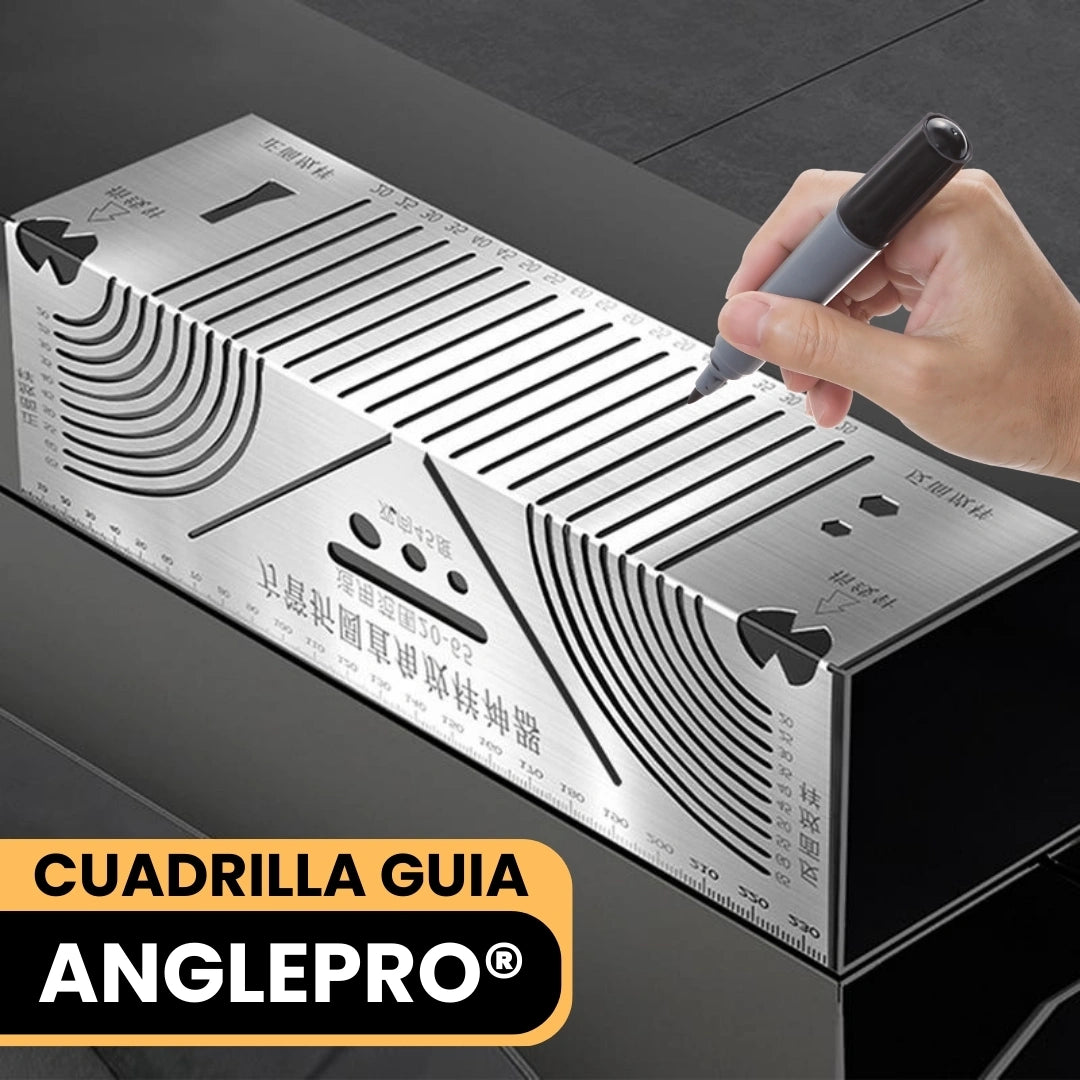 ANGLEPRO® CUADRILLA GUIA PARA CORTAR DE ACERO INOXIDABLE