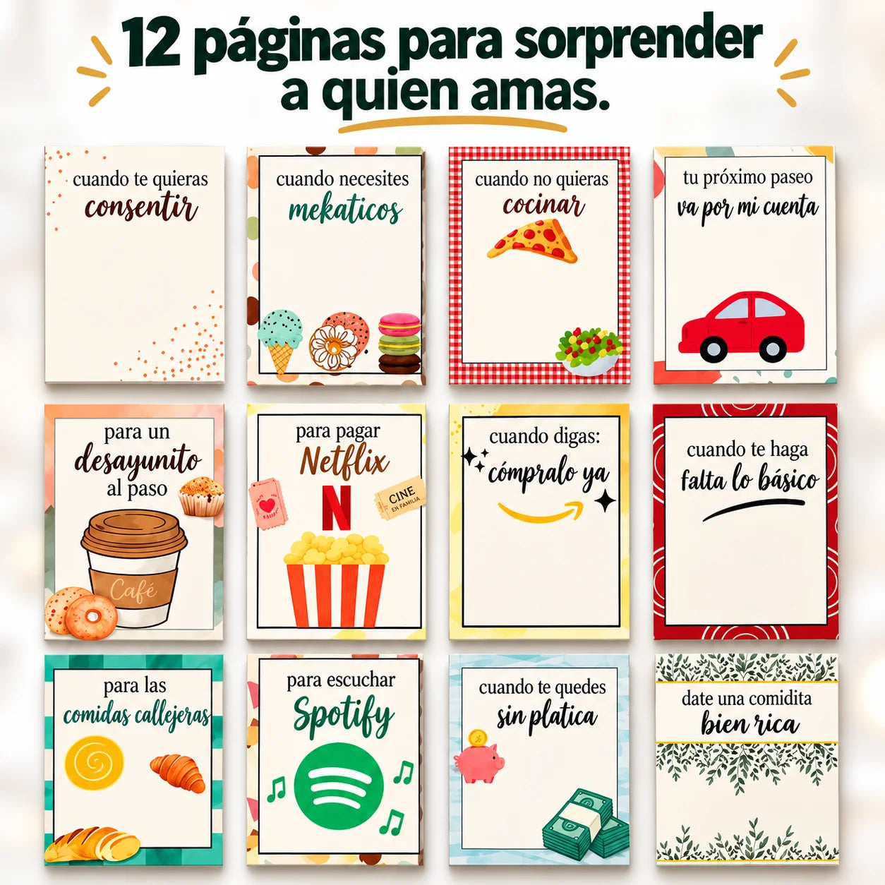 MAGINAV® | Libro Navideño para Regalar Plata y Sorpresas