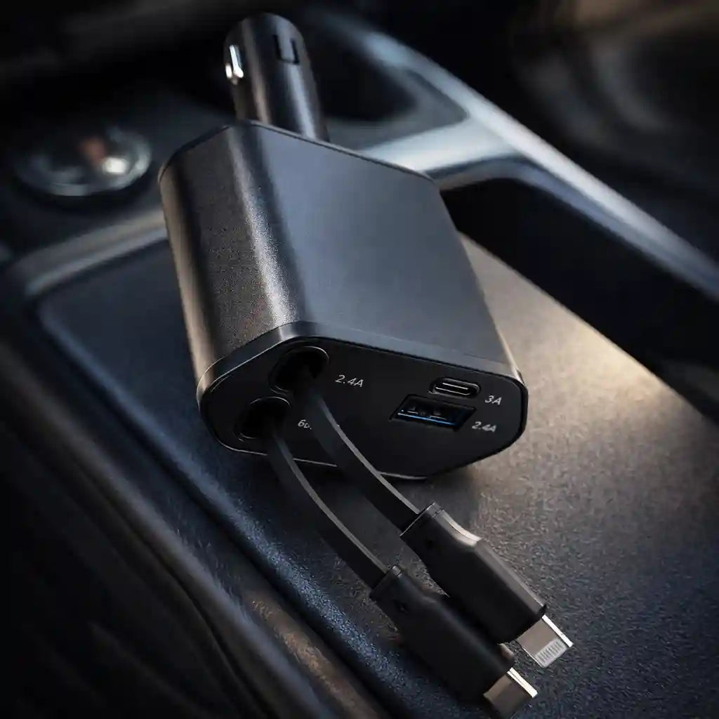 CARPRO® Cargador Para Carro 4 En 1 66w
