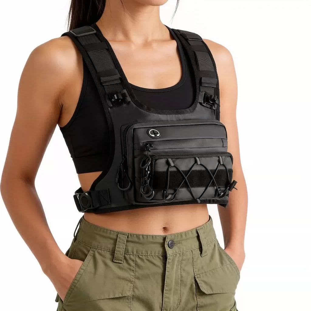 HydraRun® Chaleco de hidratación de 2 litros para correr, pedalear y explorar.