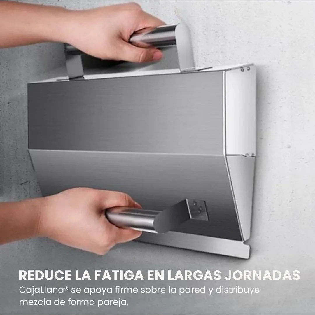 CAJALLANA® TOLVA LLANA RASPADORA DE CEMENTO Y ESTUCO, REPELLA, REVOCA Y ESTUCA MAS FACIL