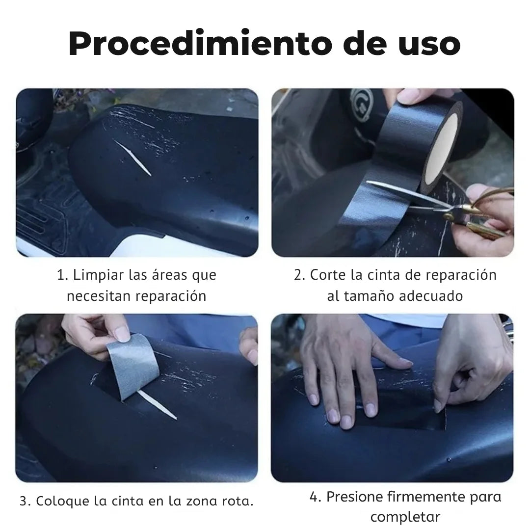 MAXISELLO®  CINTA INDUSTRIAL DE LONA PARA TERMOFUSIÓN, SELLA Y REPARA SUPERFICIES