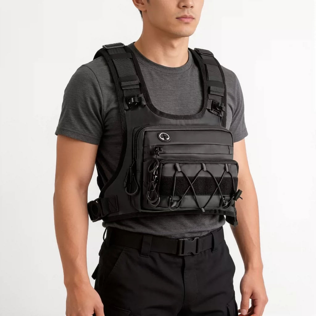 HydraRun® Chaleco de hidratación de 2 litros para correr, pedalear y explorar.