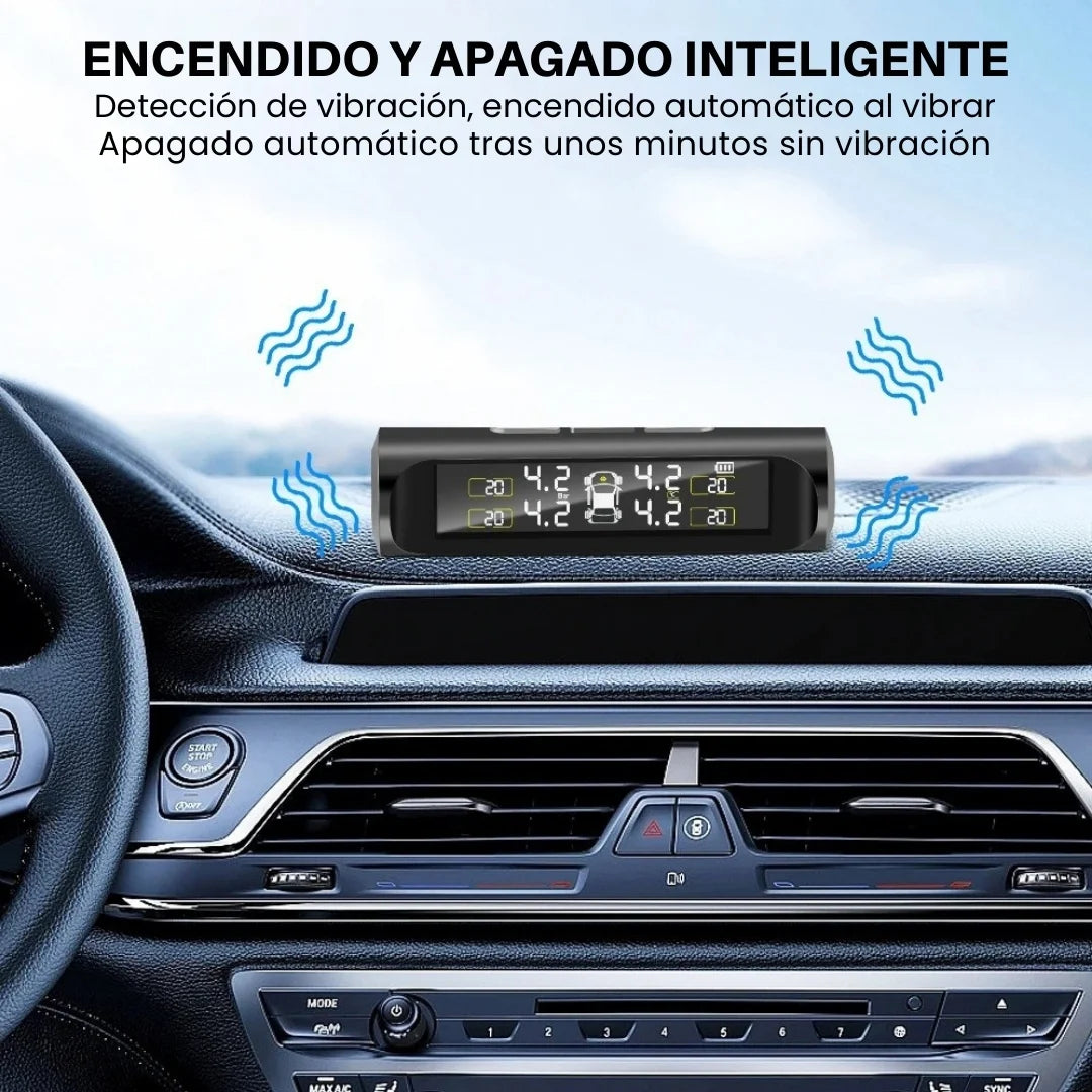 PressionX® Sistema solar de monitoreo de presión de neumáticos