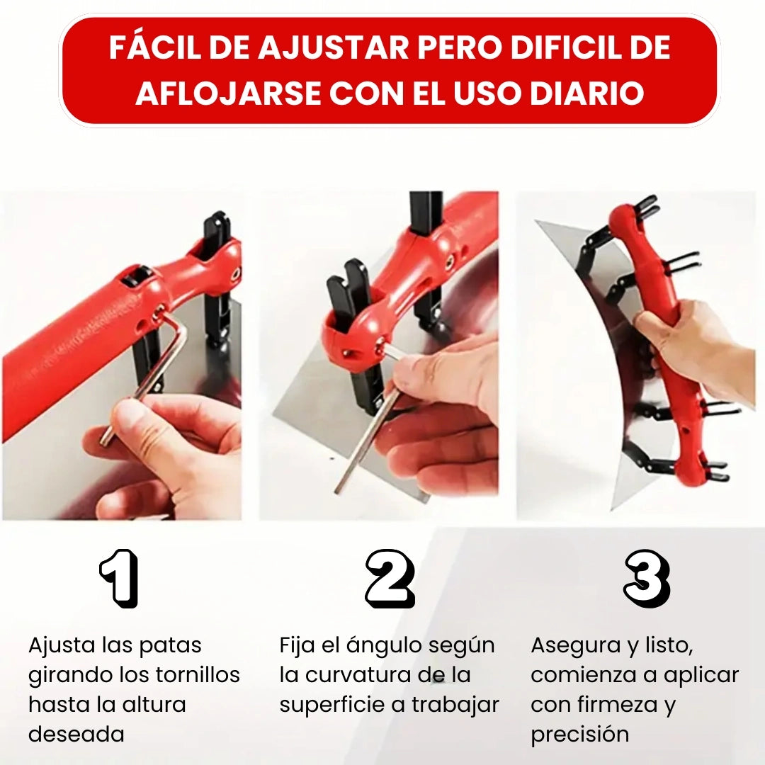 LLANARC® LLANA RASPADORA AJUSTABLE PARA SUPERFICIES CURVAS Y LISAS