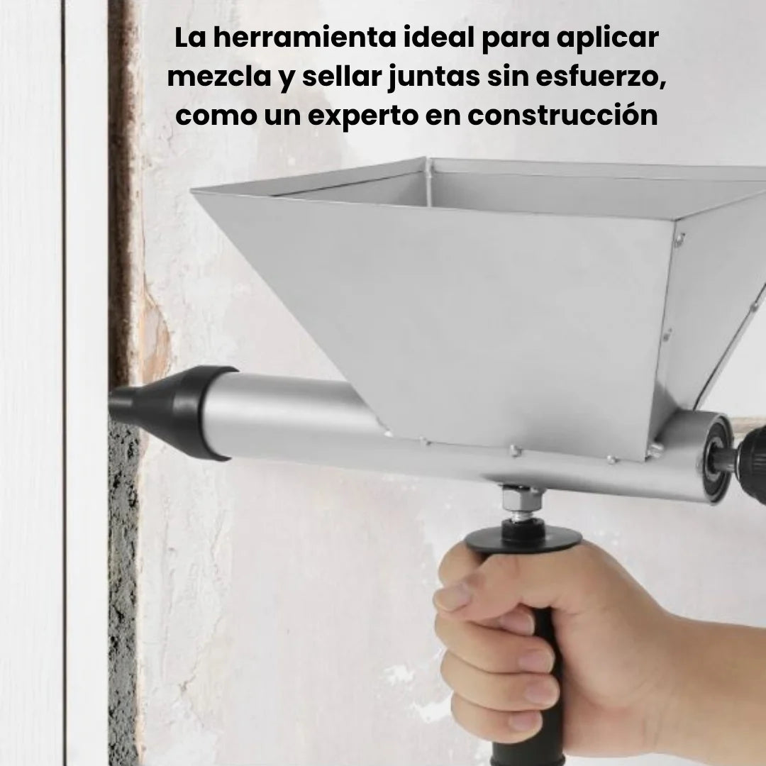 MORTEX® BOMBA MEZCLADORA DE CEMENTO Y CAL, RESANA ENCHAPE Y SELLADOR DE FISURAS CON MORTERO
