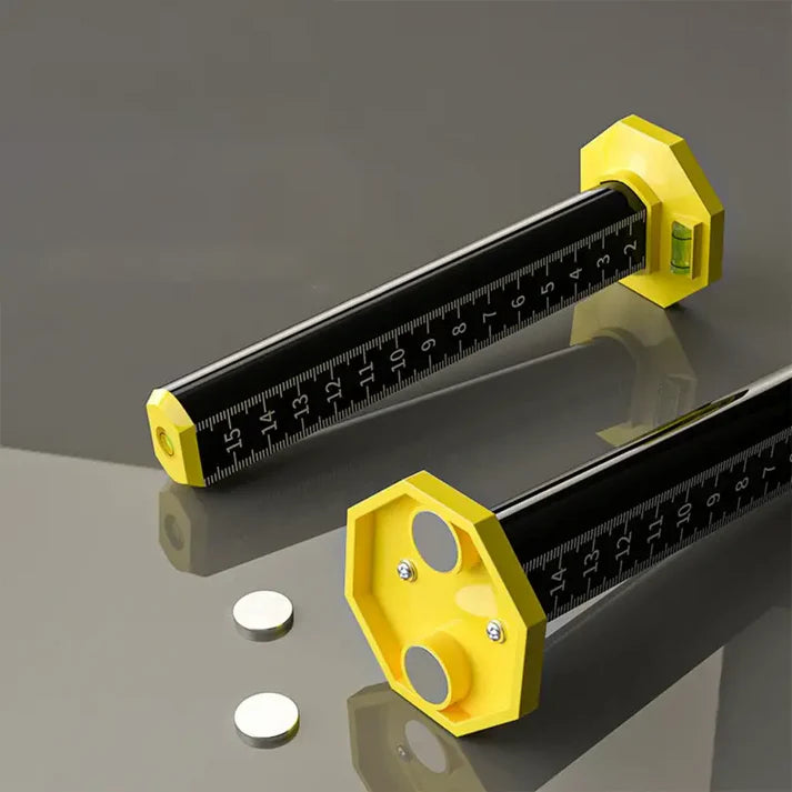 NIVELPRO® REGLA MAGNETICA PARA ALINEACION Y NIVELACIÓN DE PAREDES, CERAMICAS, PERFILES Y CIELOS RASOS