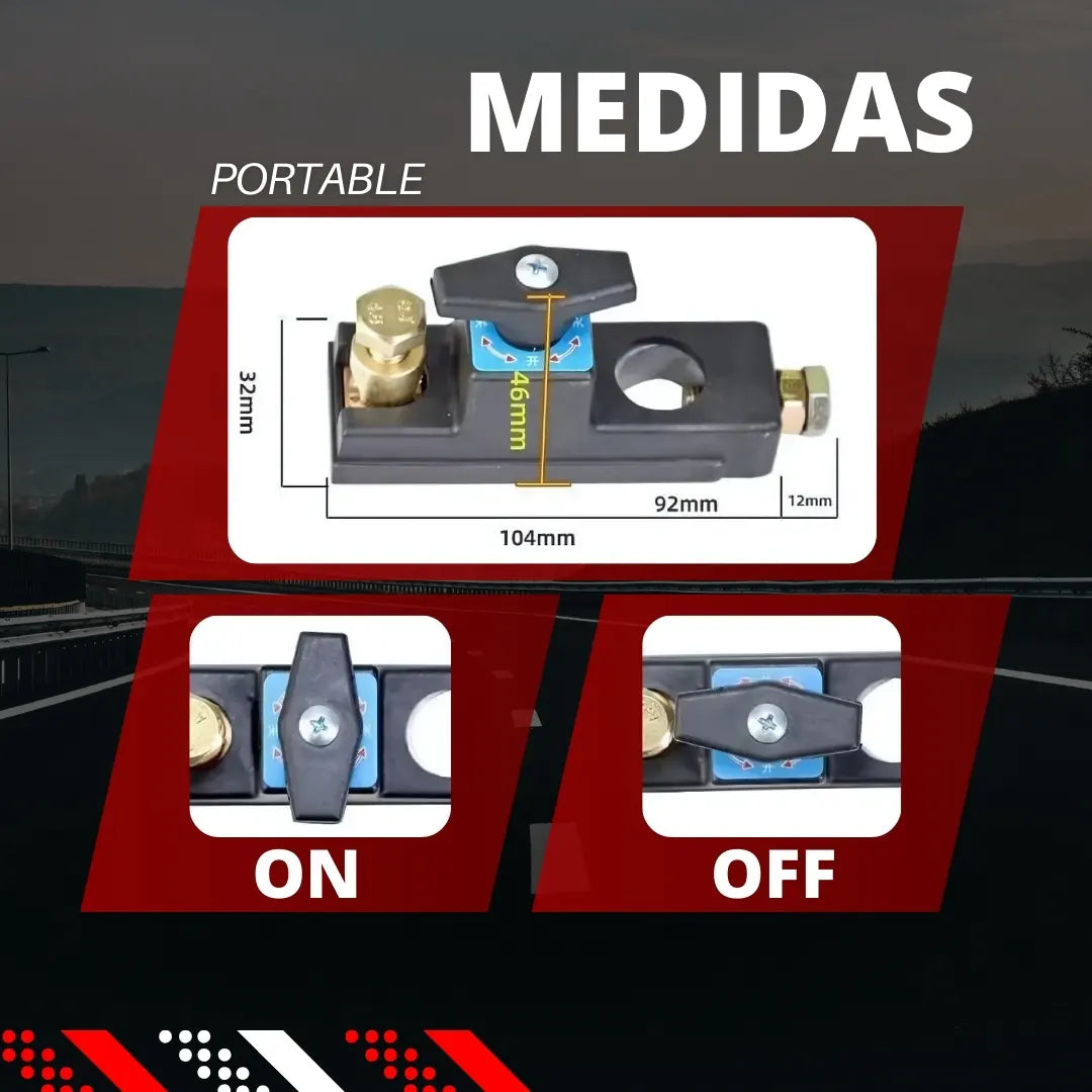 SWITHCAR® INTERRUPTOR DE BATERIAS