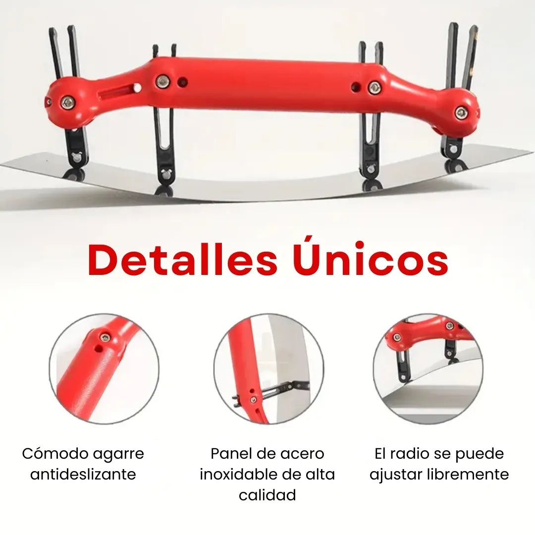 LLANARC® LLANA RASPADORA AJUSTABLE PARA SUPERFICIES CURVAS Y LISAS
