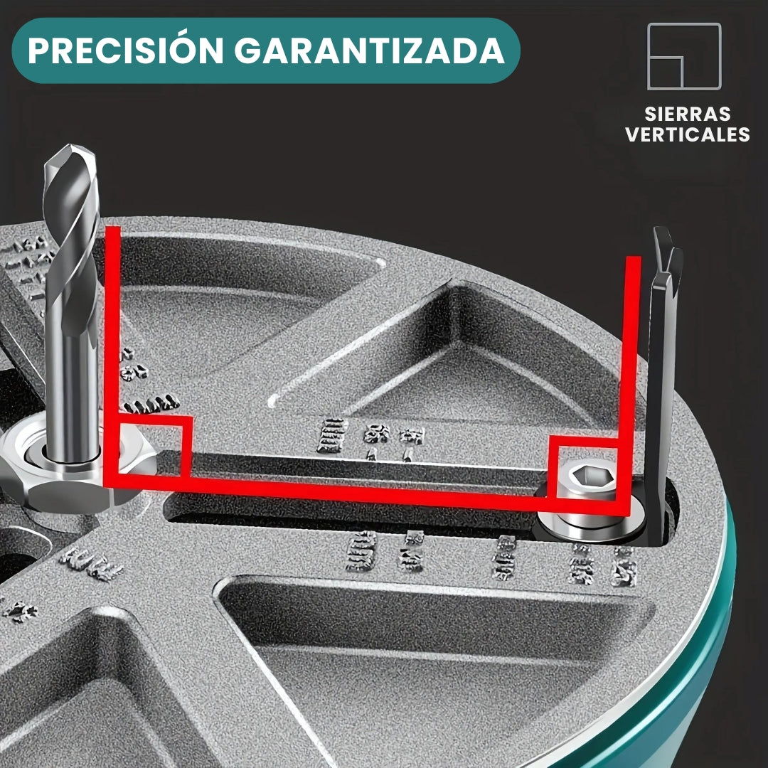 BROCAFLEX® ADAPTADOR GRADUABLE DE SIERRA PARA CORTE CIRUCLAR
