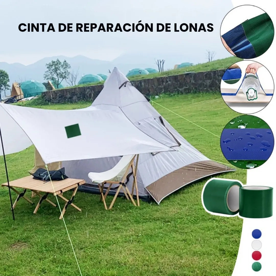 MAXISELLO®  CINTA INDUSTRIAL DE LONA PARA TERMOFUSIÓN, SELLA Y REPARA SUPERFICIES