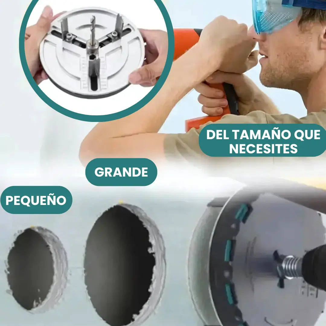 BROCAFLEX® ADAPTADOR GRADUABLE DE SIERRA PARA CORTE CIRUCLAR