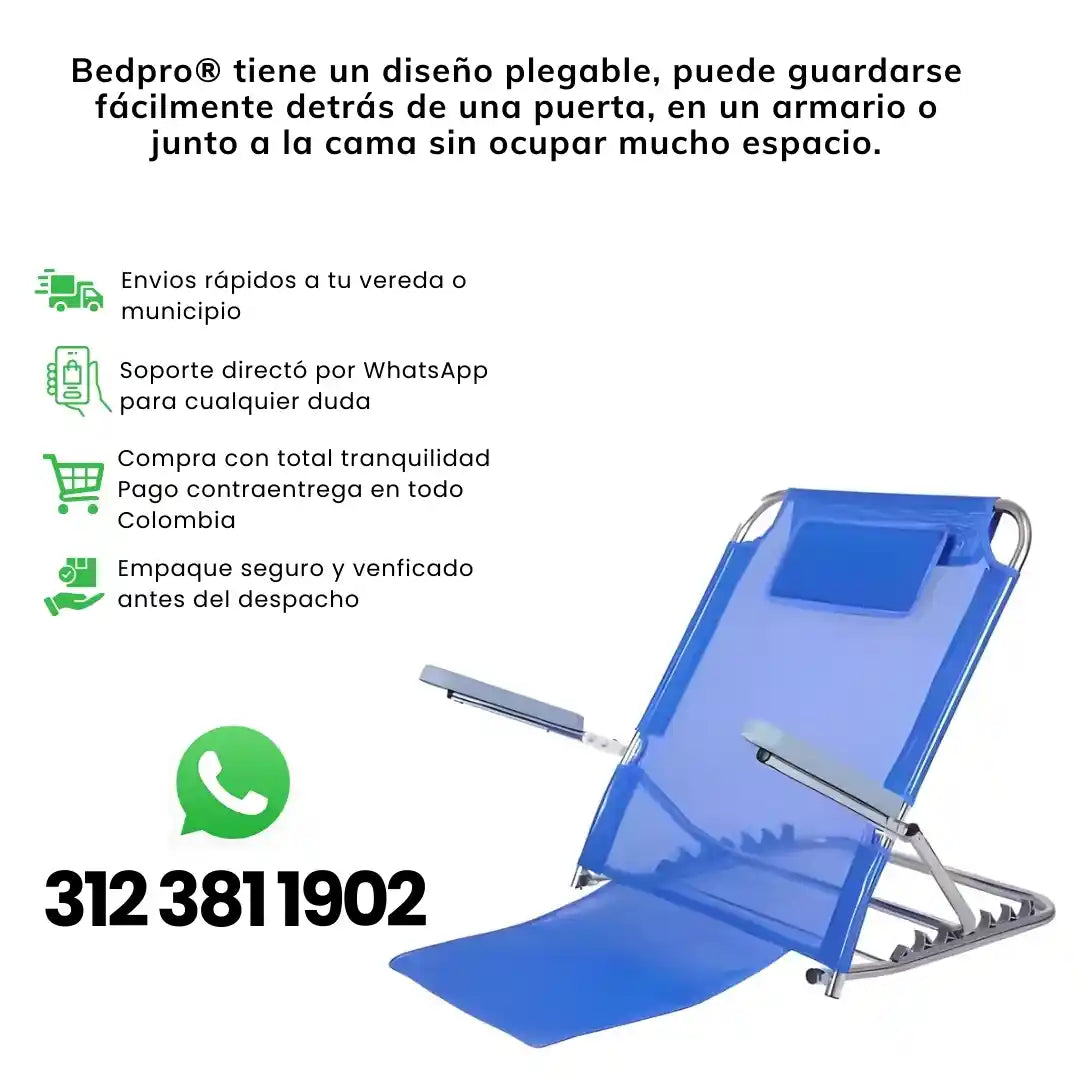 Bedpro®  Soporte médico para la espalda y la columna vertebral para personas mayores