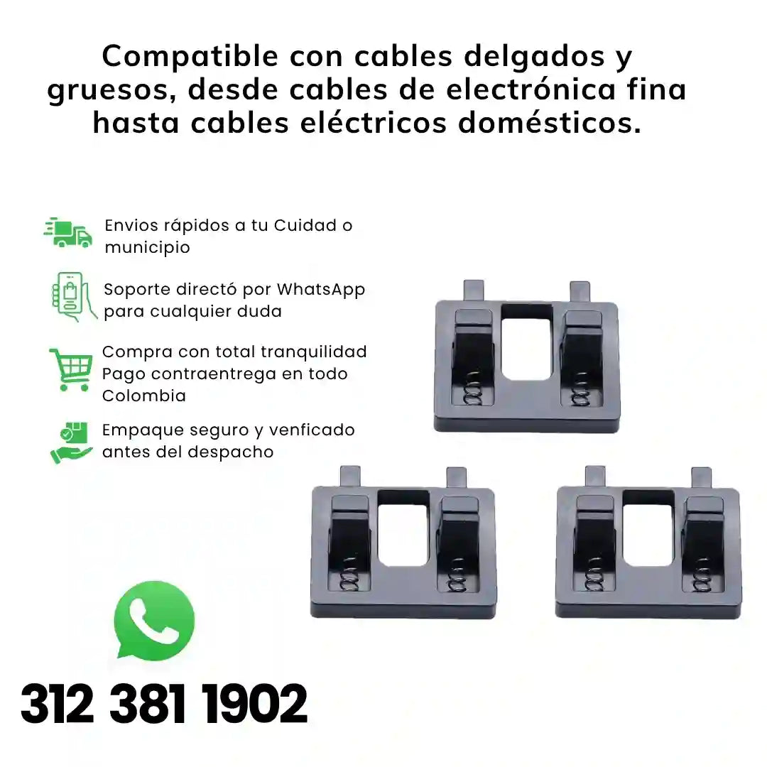 CLIPTRONIC® Bases Para Soldar Cables Kit 3Pz