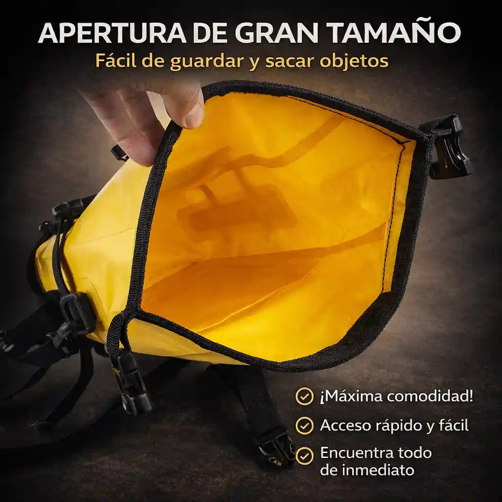 MotoBag® Bolsa Impermeable Para Moto 10LT