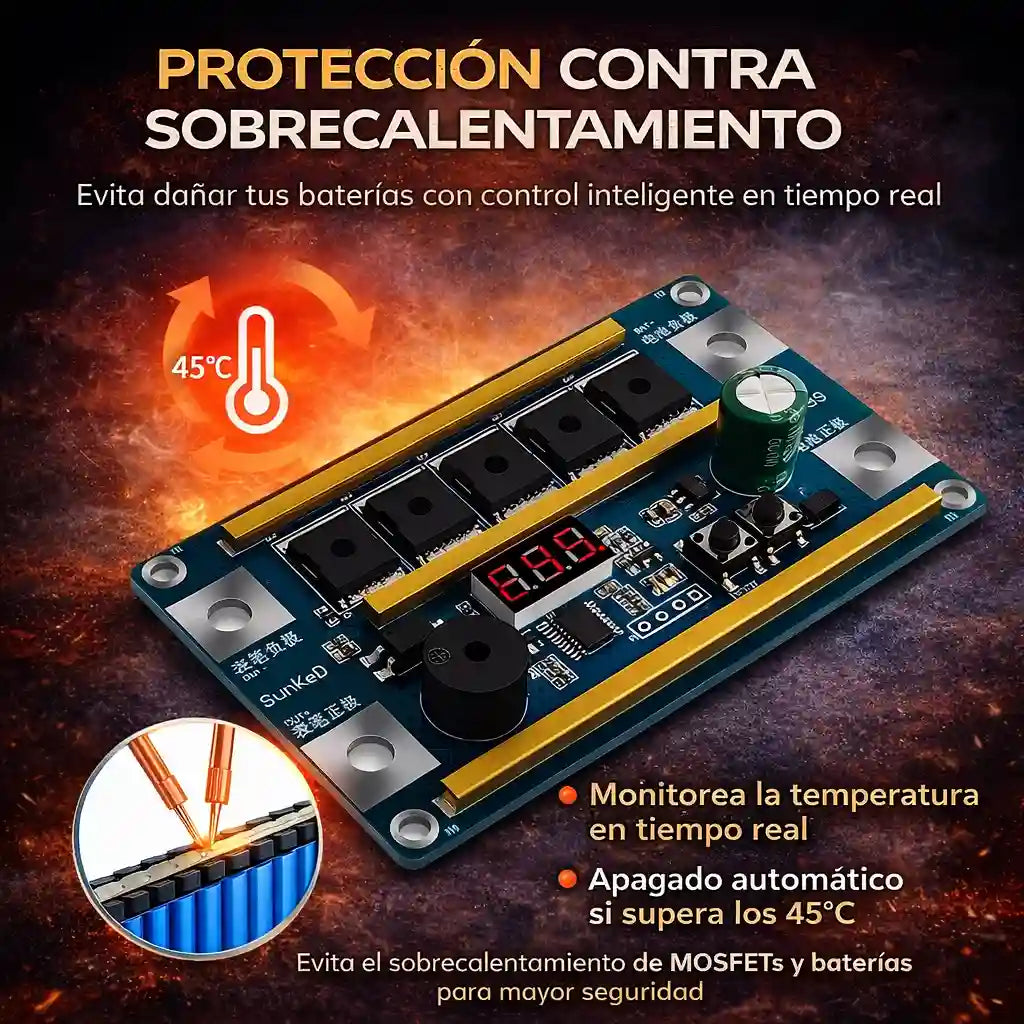 SpotZ99® Panel de control portátil para soldadura por puntos Z99 | Lápiz de soldadura incorporado