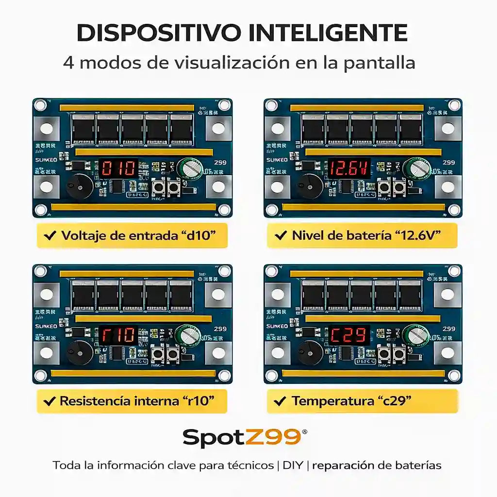 SpotZ99® Panel de control portátil para soldadura por puntos Z99 | Lápiz de soldadura incorporado