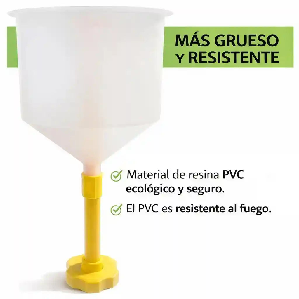 SEDYPRO® Embudo De Carro 15 Pzas Para Refrigerante