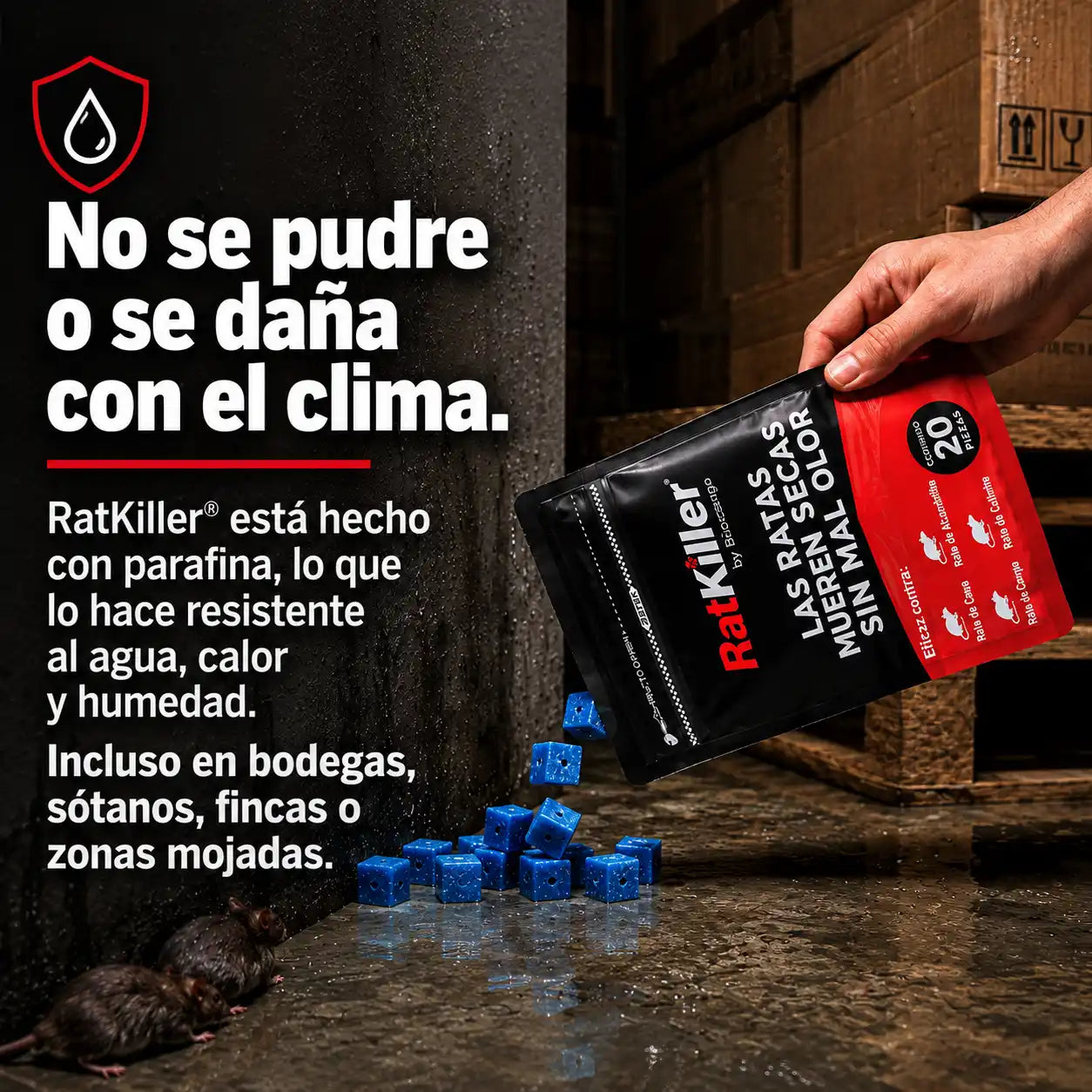 RatKiller® Cebo contra roedores
