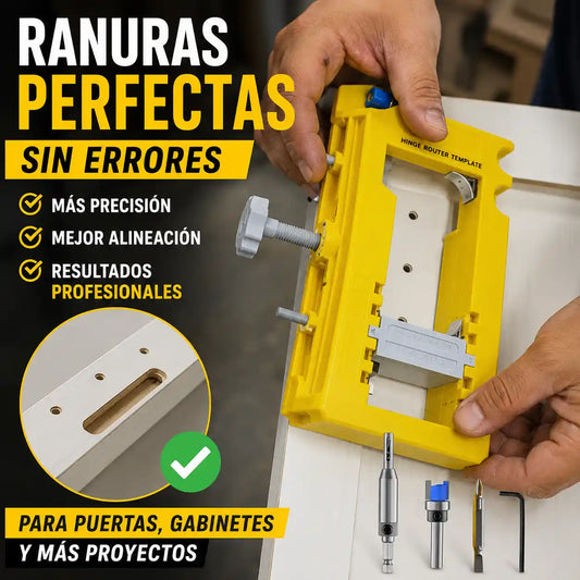 BisagriX® Kit de Instalación de Bisagras para Puertas