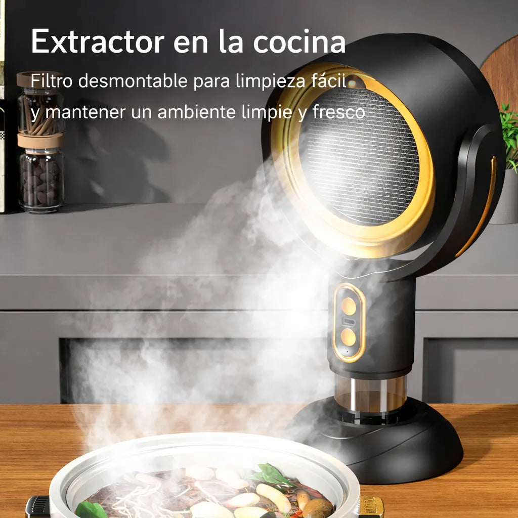 AiroMax® Extractor portátil recargable 2400 mAh