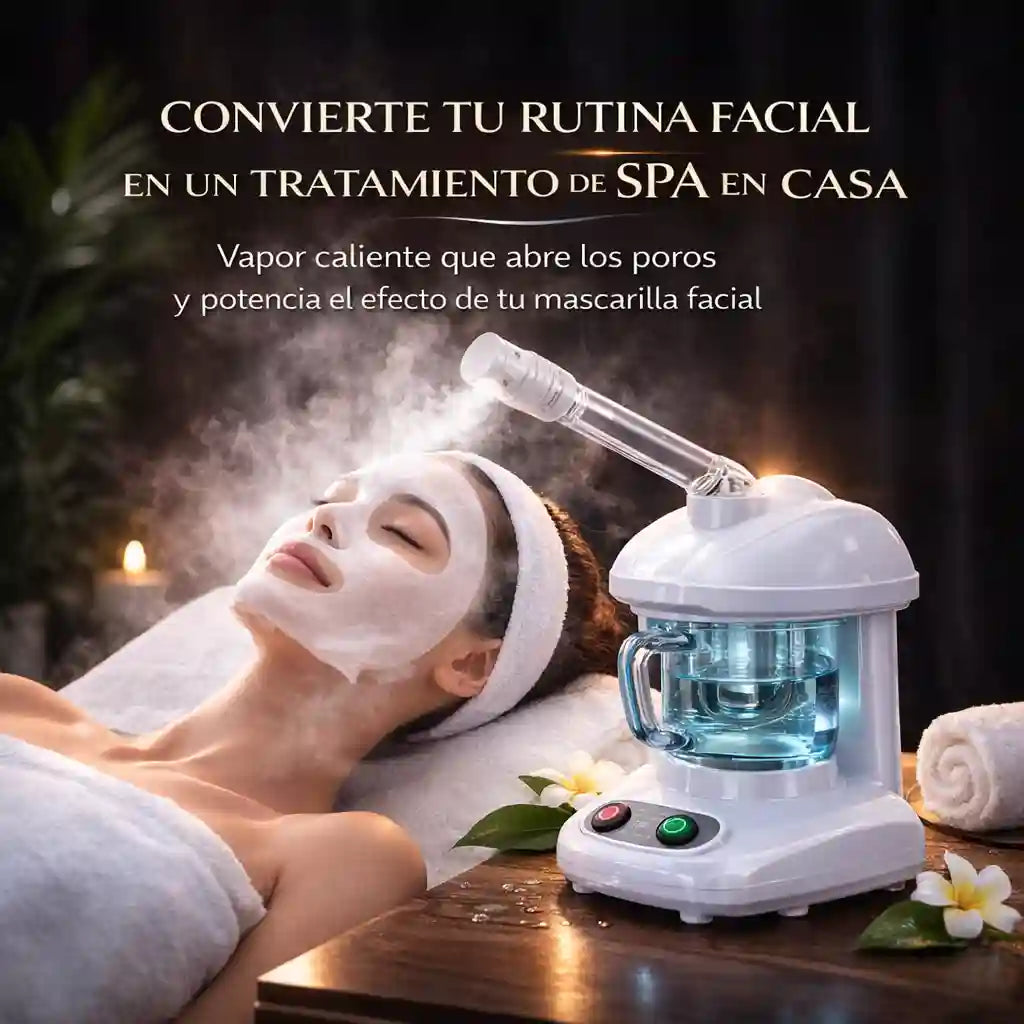 PoreVapor® Vaporizador Facial Profesional Con Ozono
