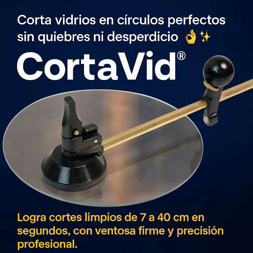 CORTAVID® CORTADOR CIRCULAR DE VIDRIO PROFESIONAL 1.20
