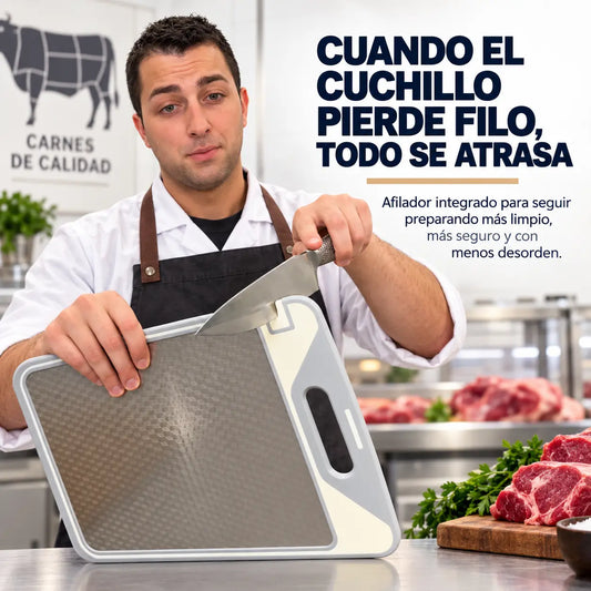 DOBLIX® | Tabla de Picar Doble Faz Multifuncional