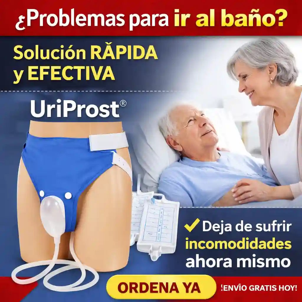 UriProst® Sistema de recolección continua de orina - Urinario Intercambiable