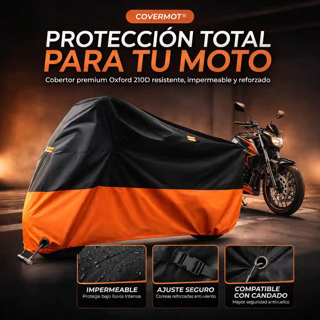 CoverMot® Cobertor Oxford 210D Pijama Para Motos