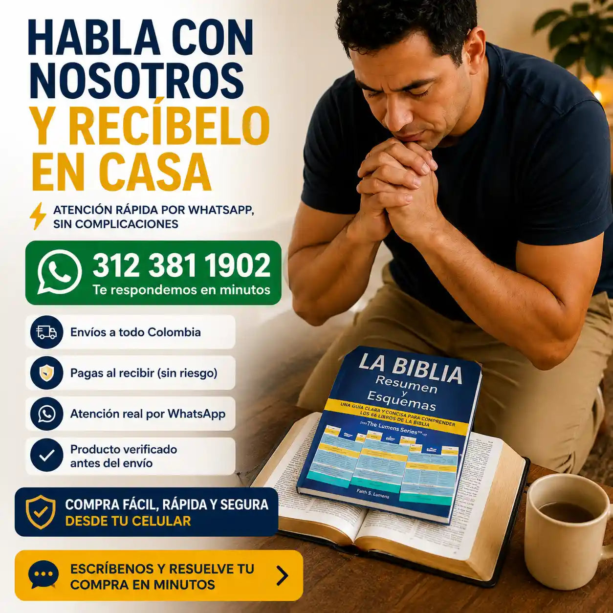 LA BIBILIA- Resumen y Esquemas, Cartilla/guía visual de estudio bíblico de los 66 libros