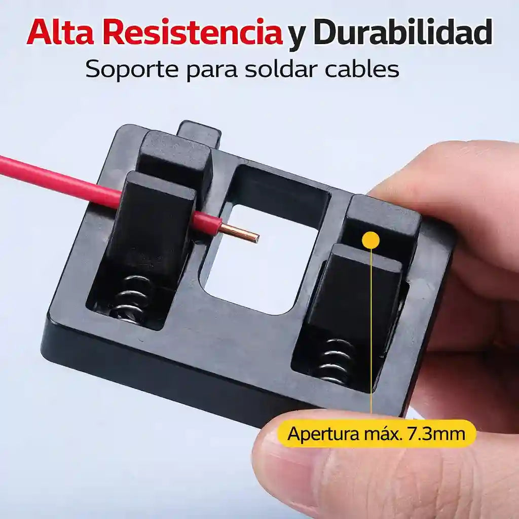 CLIPTRONIC® Bases Para Soldar Cables Kit 3Pz