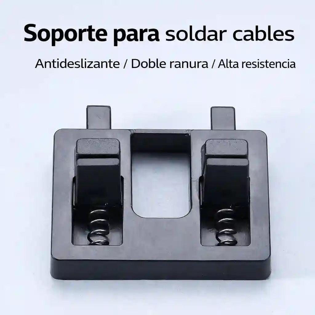 CLIPTRONIC® Bases Para Soldar Cables Kit 3Pz
