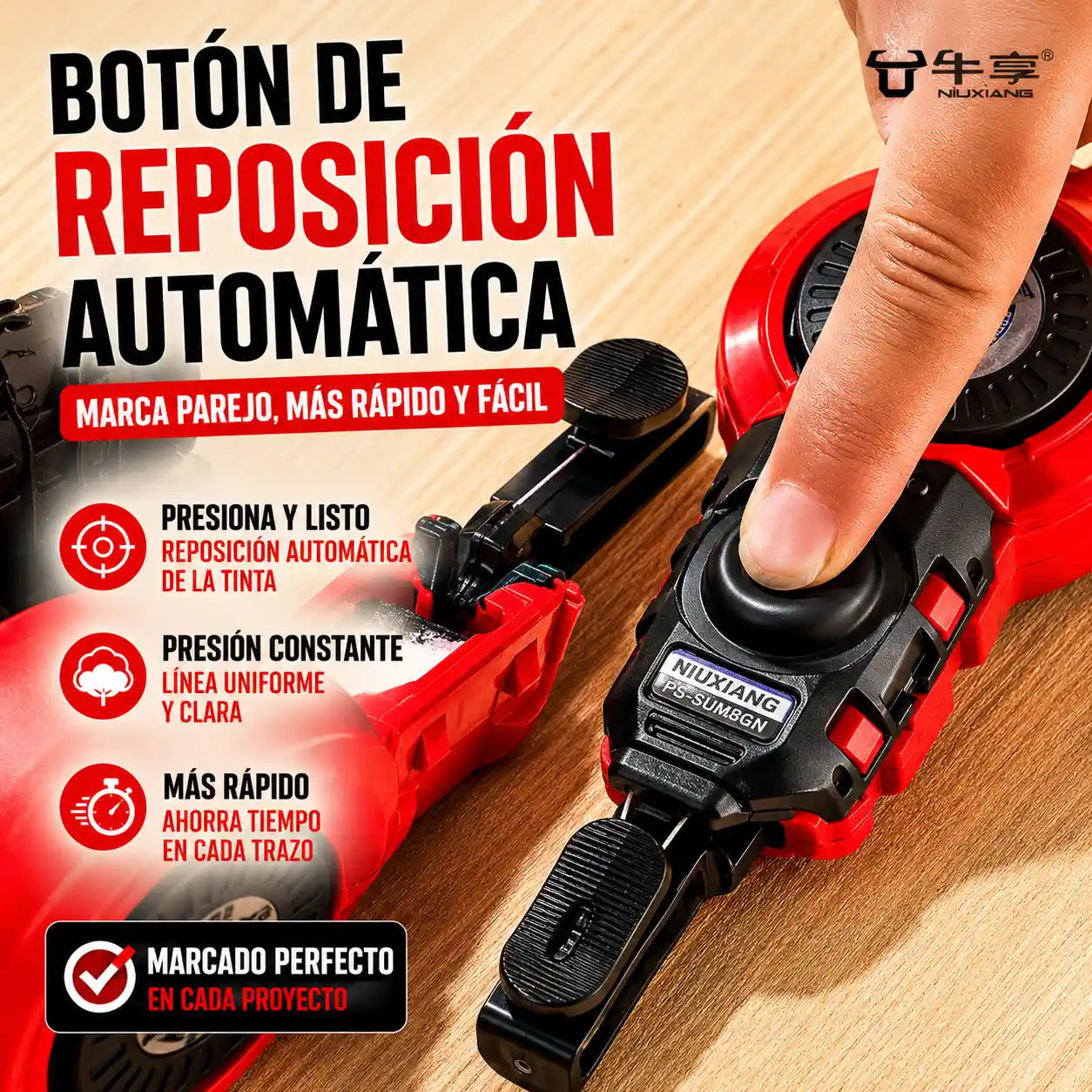 TrazorX® Trazador De Lineas Automatico Preciso
