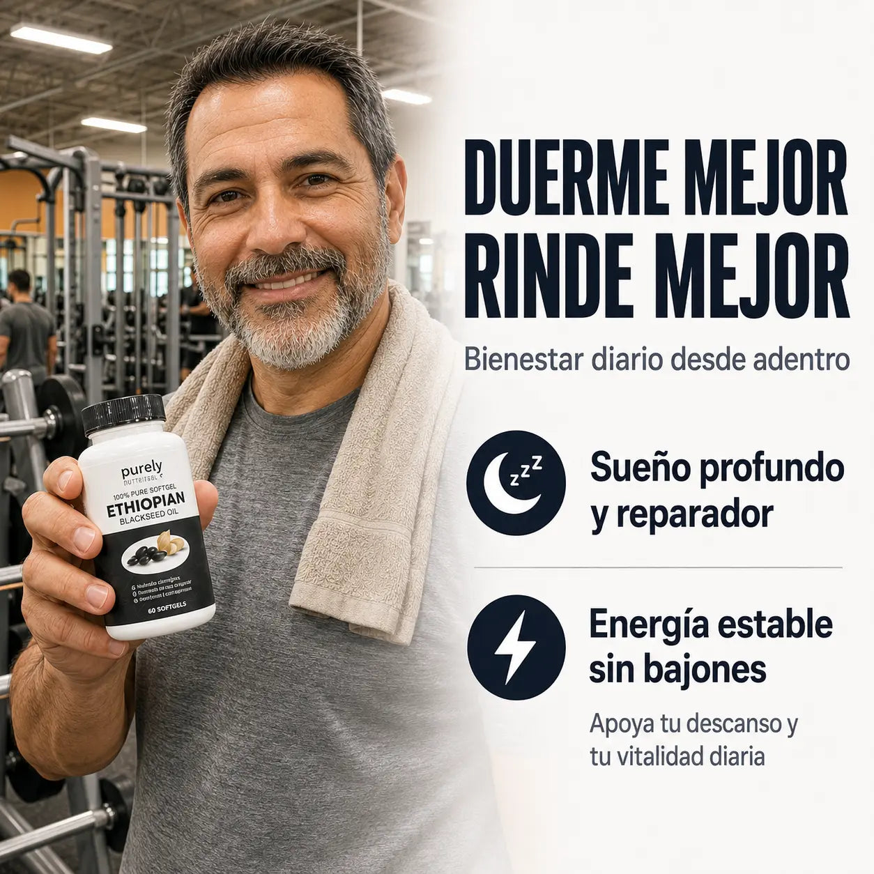 PURELY® Aceite de Semilla Negra Etíope | Digestión, Defensas y Bienestar Diario