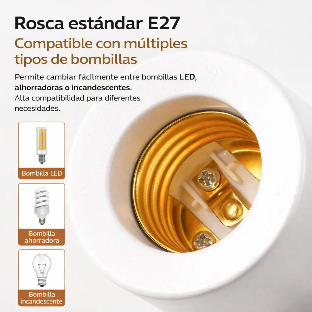 ClickLuz® Plafon Inteligente Con Temporizador y Control