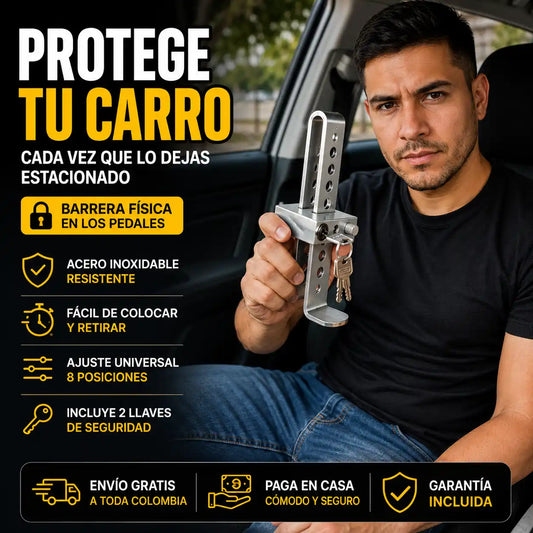CarLock®  Candado De Pedal Para Carro