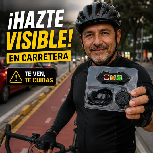 LUMIXER® Luces Direccionales Bicicleta Led Intermitentes 6 modos