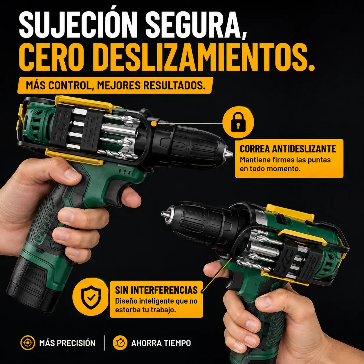 Broquix® | Soporte Magnético Universal para Brocas de Taladro