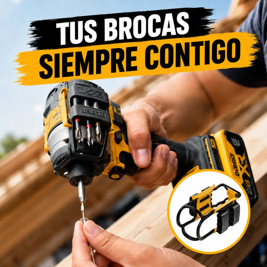 Broquix® | Soporte Magnético Universal para Brocas de Taladro