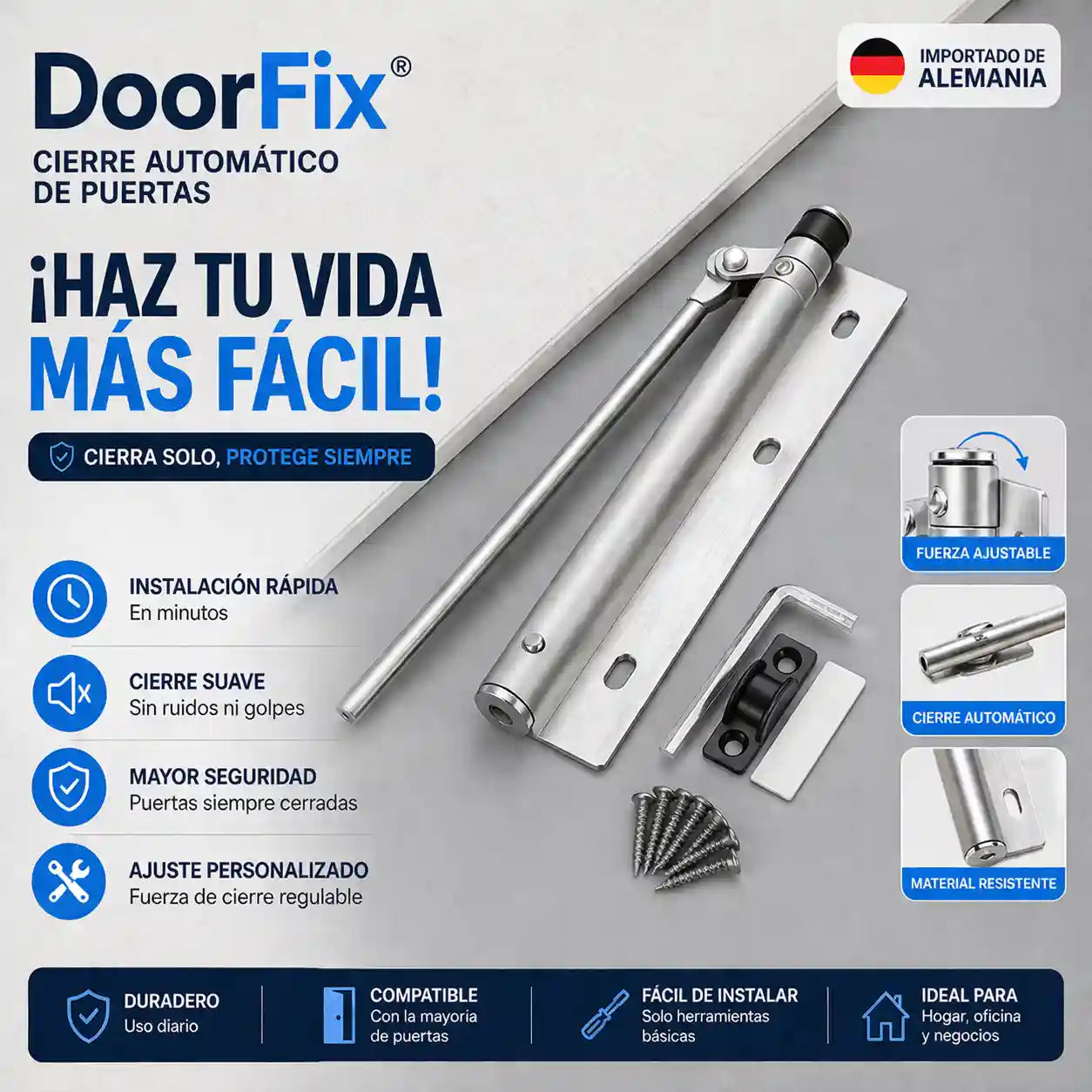 DoorFix® Cierre automático de puertas