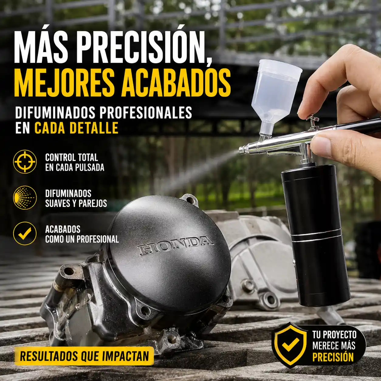 AeroLux® Kit Compresor eléctrico de Aerografía