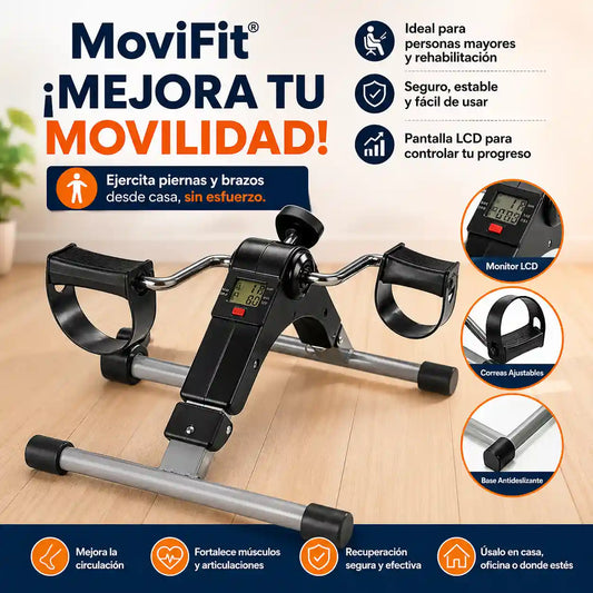 MoviFit®  Pedalera Mini Bici Estatica Mejora la Movilidad Reducida