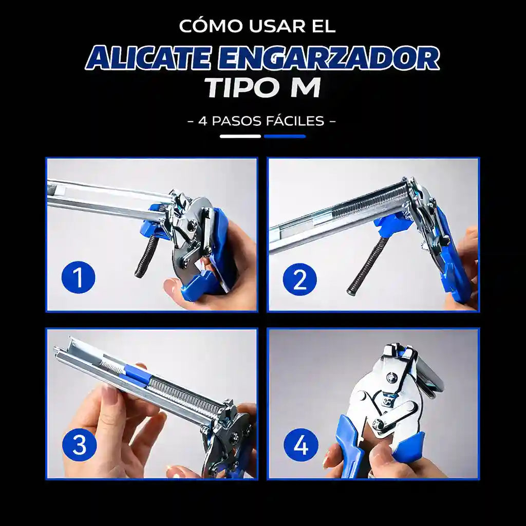 FIXGRAP® Alicate Para Grapar Metal 600 Grapas
