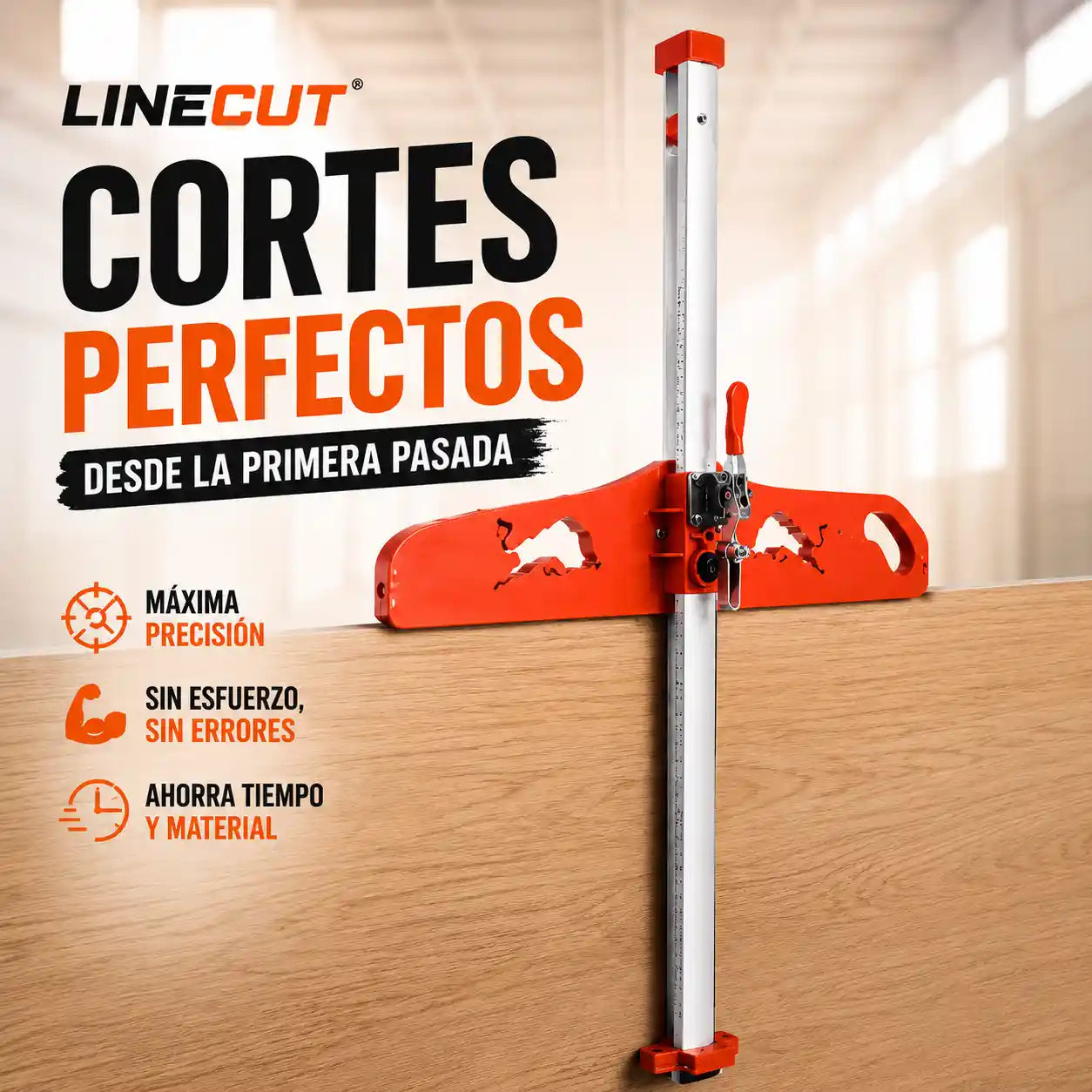 LINECUT® Cortadora plegable multimaterial para drywall/foam/KT