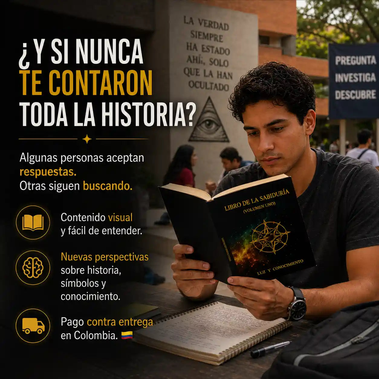 Libro de la Sabiduría® El libro visual para quienes sienten curiosidad por los símbolos, la energía y los misterios de la conciencia