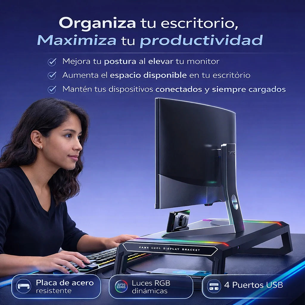 HubRise® soporte plegable para monitor