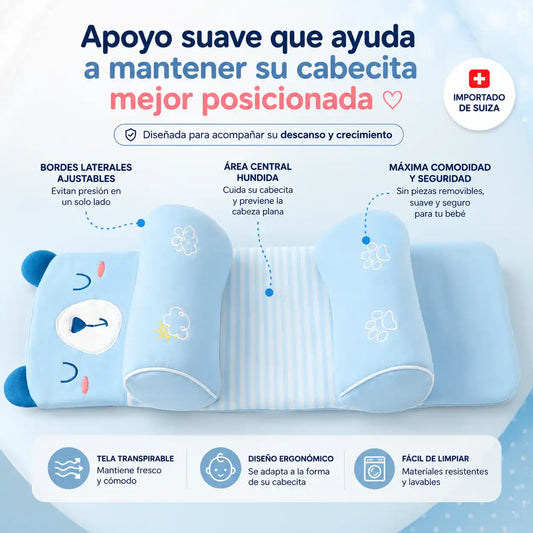 NUBIHEAD® Almohada Posicionadora Ergonomica